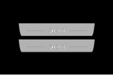 Led door sills Peugeot 308 II 2012-2021 (front doors)
