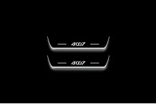 Led door sills Peugeot 4007 2007-2012 (rear doors)