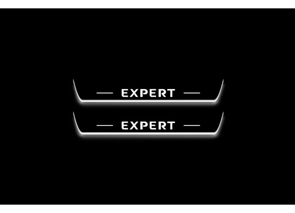 Led door sills Peugeot Expert III 2016+ (front doors)