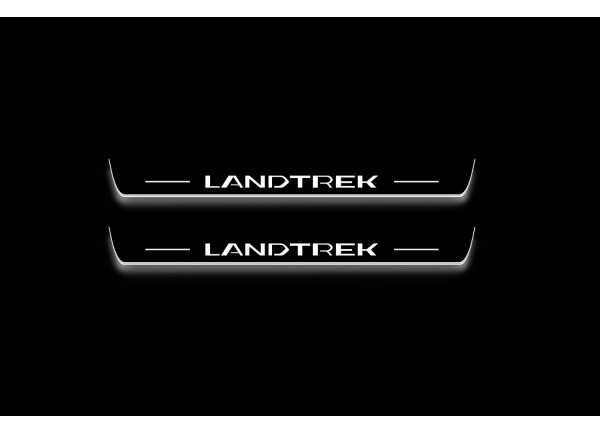 Led door sills Peugeot Landtrek 2024+ (front doors)