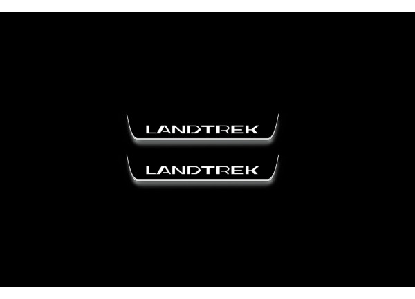 Led door sills Peugeot Landtrek 2024+ (rear doors)
