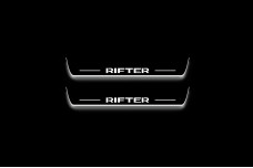 Led door sills Peugeot Rifter 2018+ (front doors)