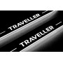 Led door sills Peugeot Traveller 2016+ (front doors)
