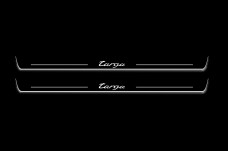 Led door sills Porsche 911 (996) 1997-2006 with logo "Targa"