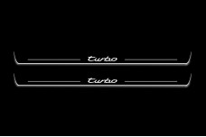 Led door sills Porsche 911 (996) 1997-2006 with logo "Turbo"
