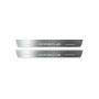 Led door sills Porsche Cayenne II 2010-2017 with logo Porsche (front doors)