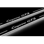 Led door sills Porsche Cayenne III 2017+ with logo "Cayenne GTS" (front doors)