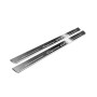 Led door sills Porsche Cayenne III 2017+ with logo "Cayenne GTS" (front doors)
