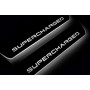Led door sills Range Rover III 2002-2012 with logo Supercharged (rear doors)