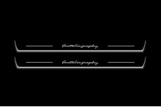 Led door sills Range Rover III 2002-2012 with logo Autobiography (front doors)