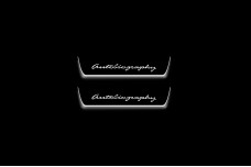 Led door sills Range Rover III 2002-2012 with logo Autobiography (rear doors)