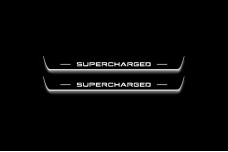 Led door sills Range Rover IV 2012-2022 with logo Supercharged (front doors)