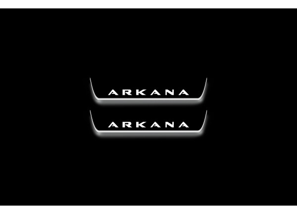 Led door sills Renault Arkana 2019+ (rear doors)