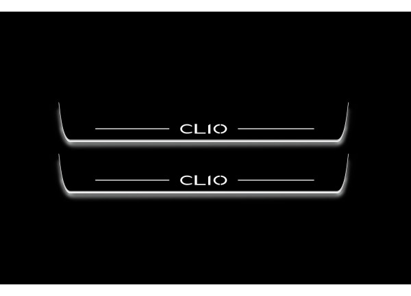 Led door sills Renault Clio IV 2012–2019 (front doors)