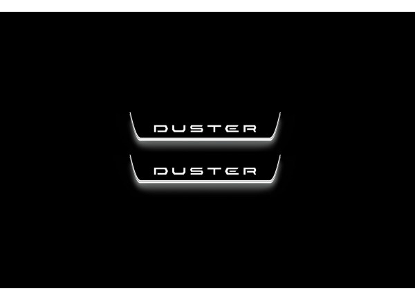 Led door sills Renault Duster III 2024+ (rear doors)