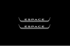 Led door sills Renault Espace V 2015-2023 (rear doors)