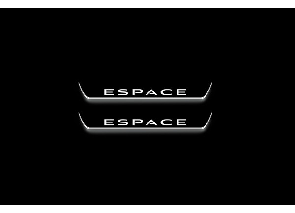 Led door sills Renault Espace V 2015-2023 (rear doors) Led door sills Renault Espace V 2015-2023 (rear doors)