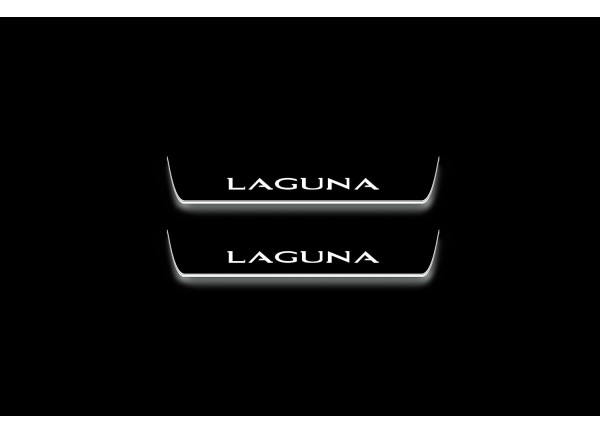 Led door sills Renault Laguna III 2007-2015 (rear doors)