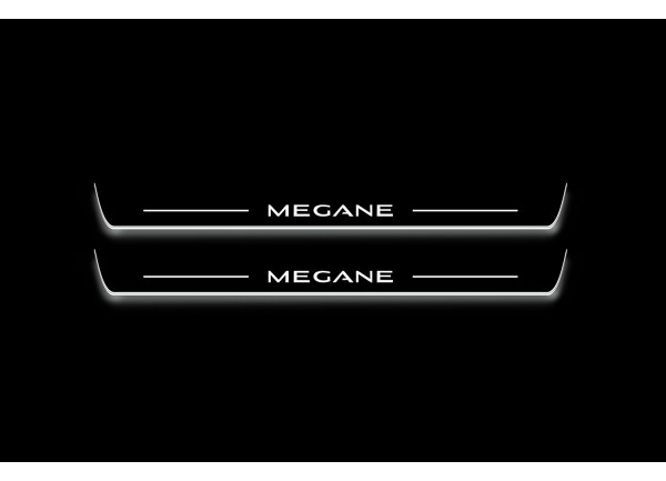 Led door sills Renault Megane IV 2015+ (front doors)