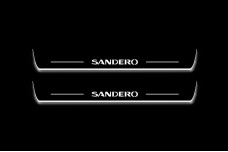 Led door sills Dacia Sandero II 2013+ (front doors)