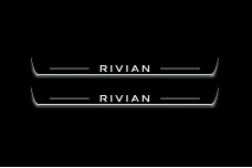 Led door sills Rivian R1S 2022+ (front doors)