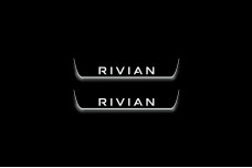 Led door sills Rivian R1S 2022+ (rear doors)
