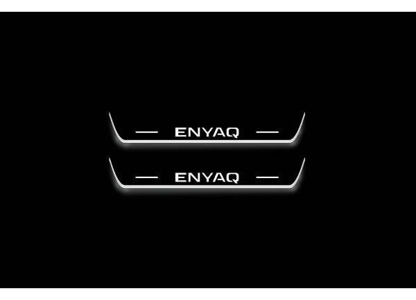 Led door sills Skoda Enyaq 2020+ (rear doors)