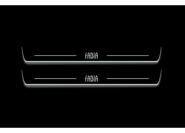 Led door sills Skoda Fabia I 1997-2007 (front doors) Led door sills Skoda Fabia I 1997-2007 (front doors)