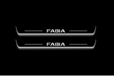 Led door sills Skoda Fabia IV 2021+ (front doors) Led door sills Skoda Fabia IV 2021+ (front doors)
