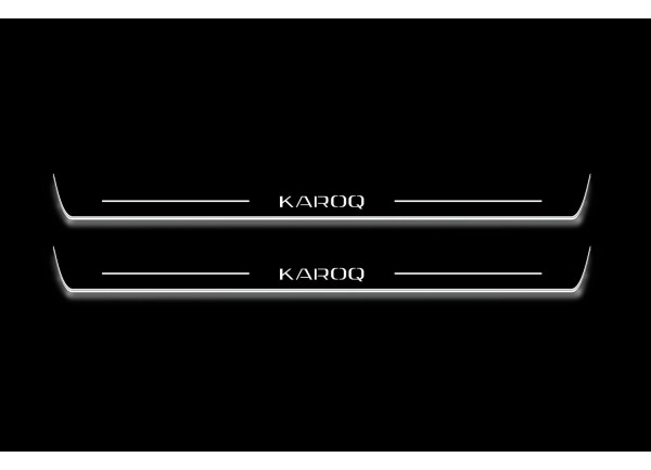 Led door sills Skoda Karoq 2018+ (front doors)