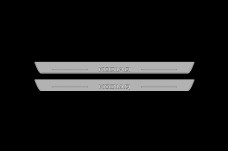 Led door sills Skoda Kodiaq I 2016-2023 (front doors) Led door sills Skoda Kodiaq I 2016-2023 (front doors)