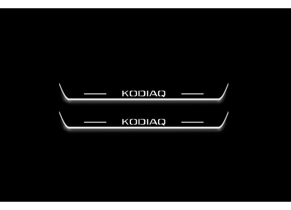 Led door sills Skoda Kodiaq I 2016-2023 (rear doors)