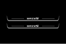 Led door sills Subaru BRZ II 2021+ with logo BRZ tS Led door sills Subaru BRZ II 2021+ with logo BRZ tS