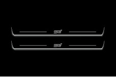 Led door sills Subaru BRZ II 2021+ with logo STI Led door sills Subaru BRZ II 2021+ with logo STI