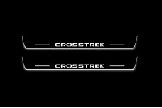 Led door sills Subaru Crosstrek II 2017-2022 (front doors)