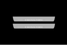 Led door sills Subaru Crosstrek II 2017-2022 (front doors)