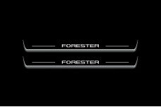 Led door sills Subaru Forester III 2007-2012 (front doors) Led door sills Subaru Forester III 2007-2012 (front doors)