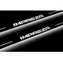 Led door sills Subaru Impreza III 2007-2014 (front doors)