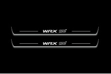 Led door sills Subaru WRX STI V 2016+ with logo WRX STI (front doors) Led door sills Subaru WRX STI V 2016+ with logo WRX STI (front doors)