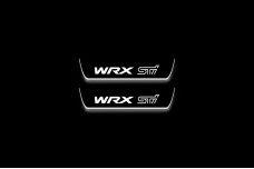 Led door sills Subaru WRX STI V 2016+ with logo WRX STI (rear doors) Led door sills Subaru WRX STI V 2016+ with logo WRX STI (rear doors)