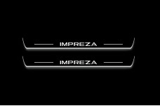 Led door sills Subaru Impreza VI 2022+ (front doors)