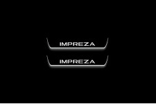 Led door sills Subaru Impreza VI 2022+ (rear doors)