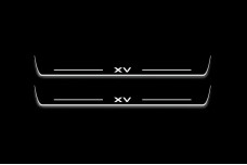 Led door sills Subaru XV II 2017-2022 (front doors)