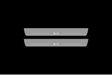 Led door sills Subaru XV II 2017-2022 (front doors)