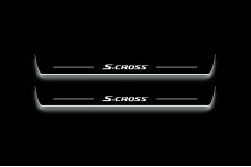 Led door sills Suzuki S-Cross II 2013+ (front doors)