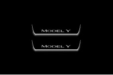 Led door sills Tesla Model Y 2020+ (rear doors)