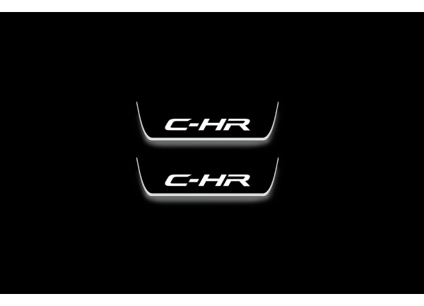 Led door sills Toyota C-HR I 2016-2023 (rear doors) Led door sills Toyota C-HR I 2016-2023 (rear doors)