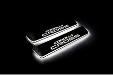 Led door sills Toyota Corolla Cross 2020+ (rear doors)