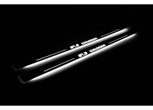 Led door sills Toyota FJ Cruiser 2006+ Led door sills Toyota FJ Cruiser 2006+