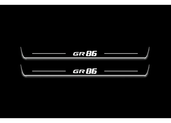 Led door sills Toyota GR86 2021+ Led door sills Toyota GR86 2021+